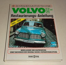 Restoration Manual Volvo 444 544 Amazon 121 122 123 P 1800 S 1945 - 1969