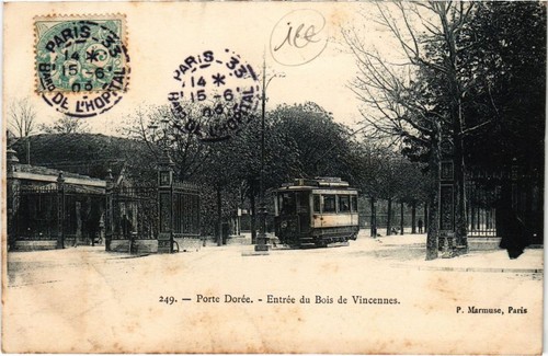 Cpa paris 12e porte - paris,