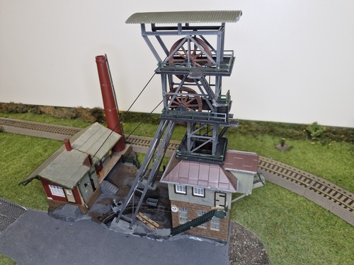 Maquette mine puit - maquette,