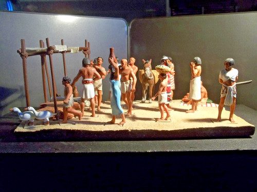 Scène égypte ancienne - de, l'Égypte