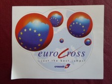 STICKER STICKER STICKER CROSSAIR EUROCROSS SWITZERLAND REGIONAL AIRLINE