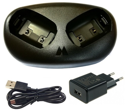 Double chargeur avec - chargeur,
