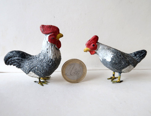 Masse figuren coq poule - coq, en