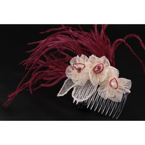 Coiffe mariage maureen sisal - coiffe,