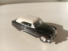 1951 Johnny Lightning 752 Mercury Convertible Black White Hood 1/72 N+B