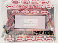 HEL Performance Ford Fiesta MK1 MK2 XR2 S / Acier Durite Frein Tressée Tubes