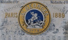 Calendrier 1889 RHUM