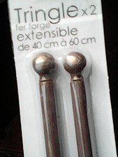 Paires de tringles à rideaux