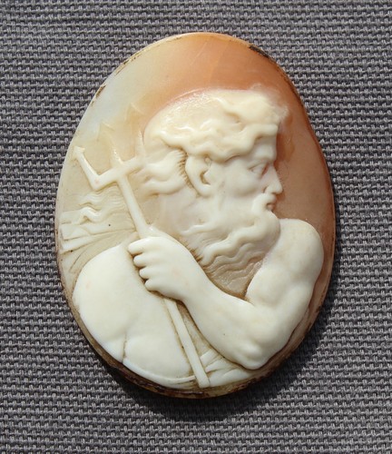 Antique shell cameo camee - shell,