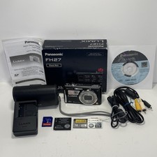 Panasonic Lumix DMC-FH27 16MP Digital Camera – Tested, Black Battery & Case MORE