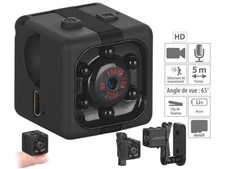Micro caméra et webcam HD avec vision nocturne DV-710.cube - Somikon