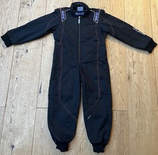 Sparco KS-3 Black Go Karting Racing Suit JUNIOR 120