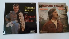 Lot de 2 disques vinyles 45T