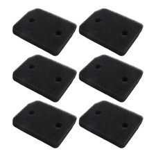 Jeu de cinq filtres en mousse