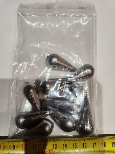 Plomb pêche poire pieces - poire,