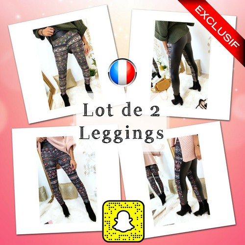 Lot legging sky mat - de, 2