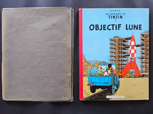 Tintin objectif lune b29 - lune-,
