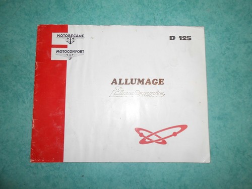 Manuel allumage electronic