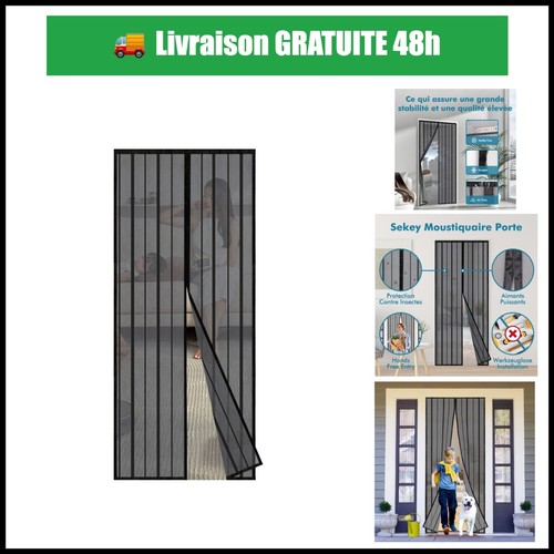 Moustiquaire porte - moustiquaire, de