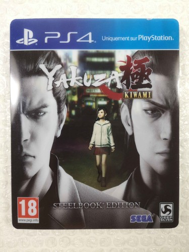 Yakuza kiwami steelbook - yakuza,