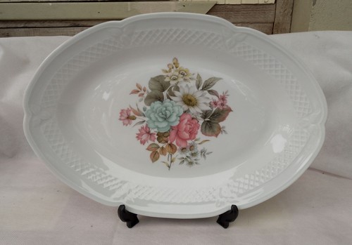 Plat ovale porcelaine - plat,