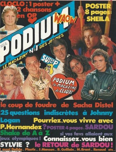Podium 101 sardou - , brant