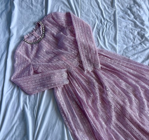 🩷Robe dentelle rose