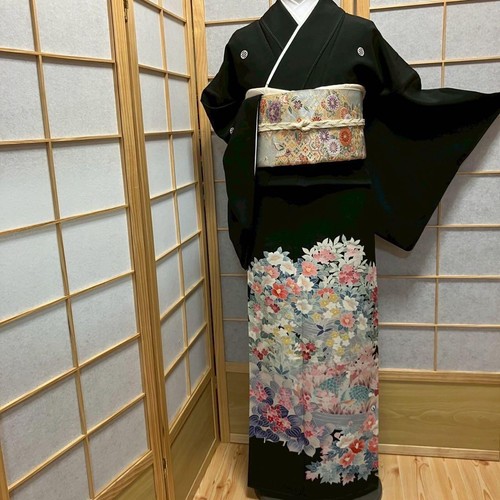 4325 kimono japonais tomesode - 4325#,