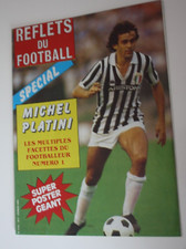 superb Giant Poster 80s special ** MICHEL PLATINI / JUVENTUS **