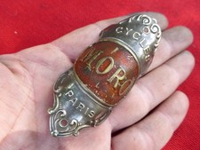 Ancienne Plaque  de Vélo