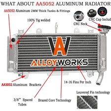 Aluminium Radiateur Pour