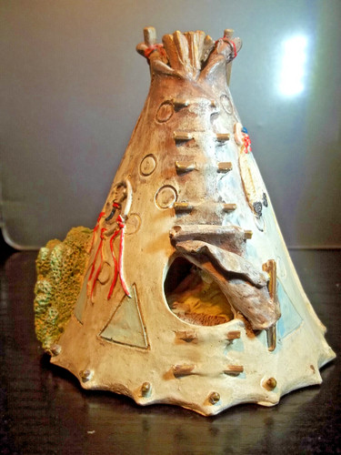 Figurine tente tipi - figurine.,