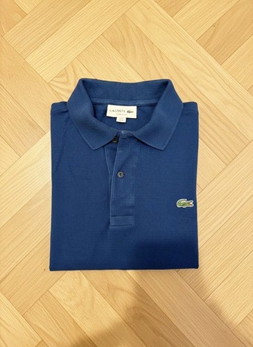 Polo lacoste boutons - lacoste, bleu