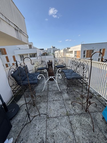 Salon jardin fer forge - salon,