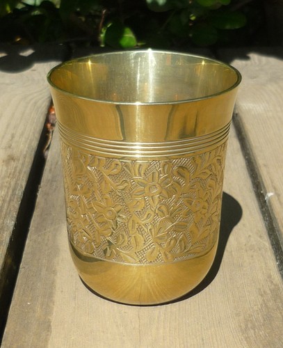 Timbale laiton doré à - en,