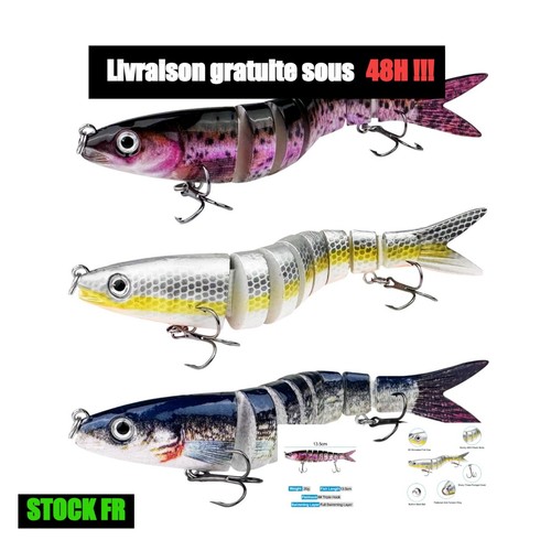 Leurres articulés poisson - 3,