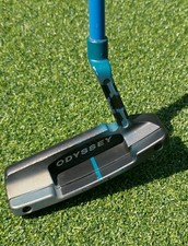Custom Painted Odyssey Tour Black Series Putter Cerakote Blue Shaft Left Hand