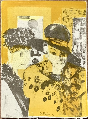 Bernard cathelin lithographie - cathelin-,