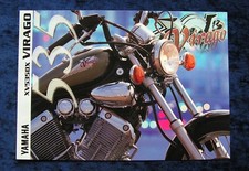Yamaha XV 535 DX Virago Brochure 1998 4 pages 