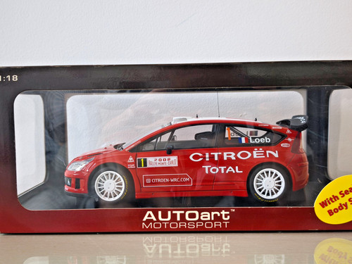 Autoart citroen c4 loeb - 1/18,