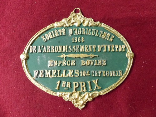 Plaque concours agricole - de,