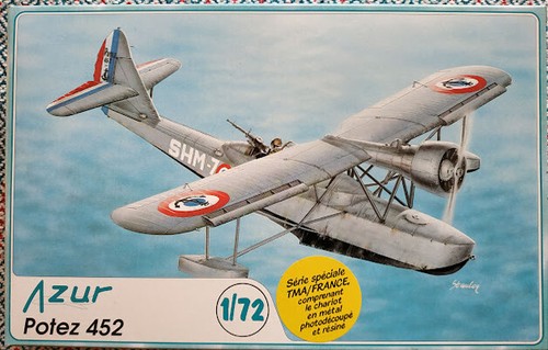 Hydravion potez 452 maquette - hydravion,