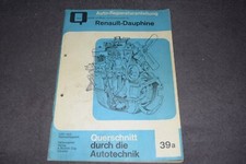 Repair manual repair manual Renault Dauphine/Dauphine Gordini very good