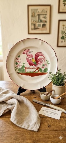 Assiette décorative - décorative, en