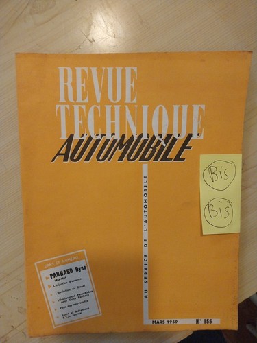 Revue technique panhard - revue, z