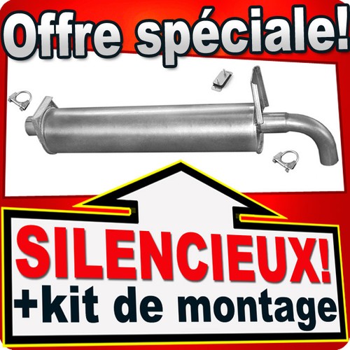 Silencieux arriere pour t3 - silencieux,