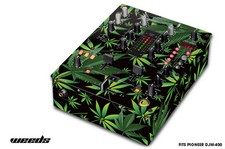 Peau Autocollant Bande pour PIONEER DJM-400 DJ Mixer CD Audio Pro DJM400