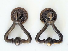 Lot of 2 Antique Brass Dresser