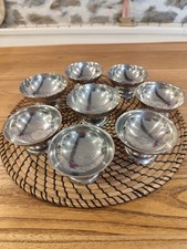 Lot De 8 Coupe A Glace En Inox