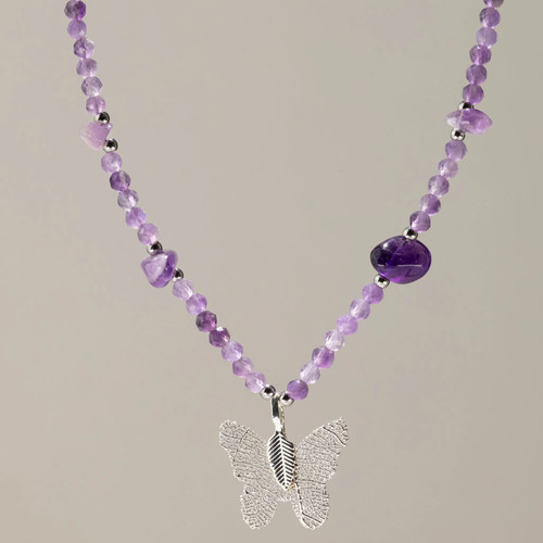Collier améthyste - collier, —